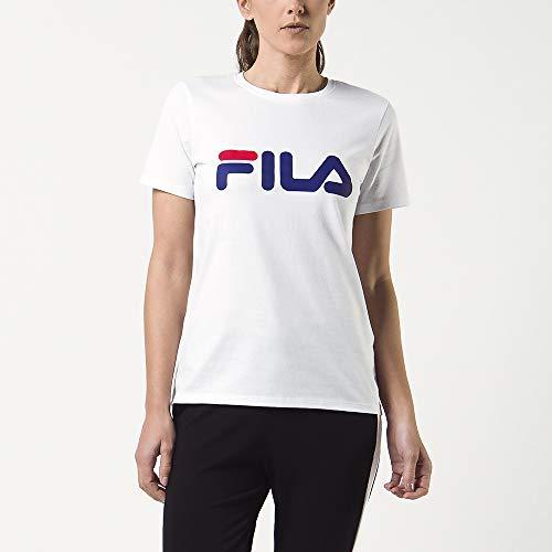 Camiseta Basic Letter, Fila, Feminino, Branco, G