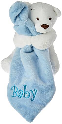Mini Blanket Urso, Zip, azul bebê