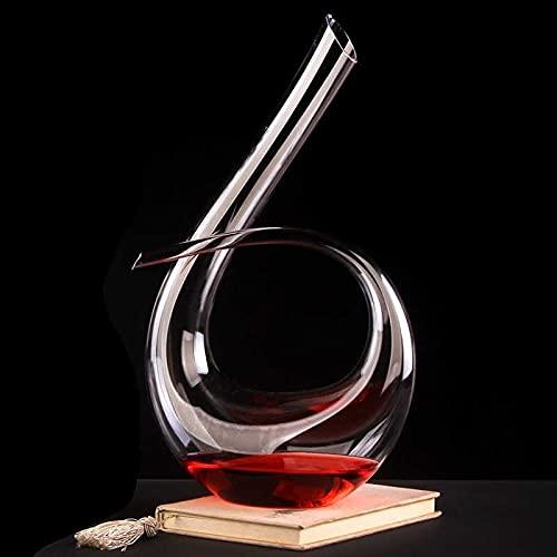 Decanter Vinho 1,5l Vidro Lapidado Moderno Super Luxo 40x24