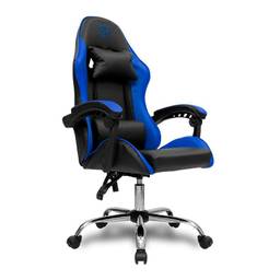 Cadeira Gamer TGT Heron, Preta e Azul, TGT-HR-BBU01