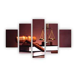 Direito Advocacia Balança da Justiça Quadros 110x65 NE18C5P