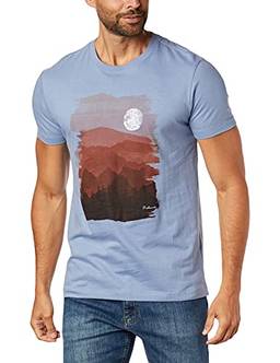T-Shirt Mc Sunset M Malha Reativo Azul Seco 5