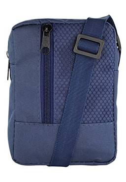 Shoulder Bag Lenna's Bolsa Transversal Básica de Nylon B066 Azul