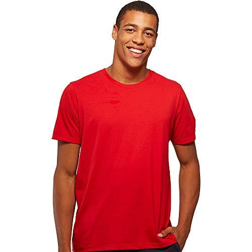 Camiseta Basica; Basicamente.; Masculino; Vermelho P