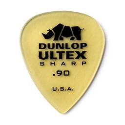 Dunlop 433P.90 Ultex® afiado, 0,90 mm, pacote com 6/jogador