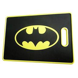 Tabua Corte Plastica Dco Logo Batman Amarelo e Preto
