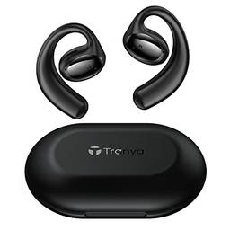 Tranya X3 Fone de Ouvido Open Ear Bluetooth, Adaptável APTX, Driver Grande de 16 mm