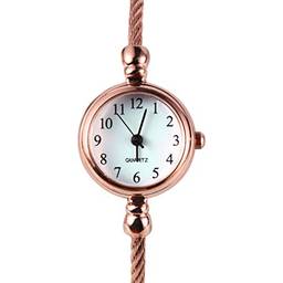 Relógio feminino Hemobllo com pulseira de quartzo, relógio de pulso casual para damas, aniversário, mãe, dia das mães, presente de formatura (padrão 4)