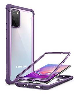 Capa Transparente I-blason Samsung Galaxy S20+ Plus 5g 2020, i-Blason Ares Série, capa de pára-choques transparente robusta para Samsung Galaxy S20+ Plus 5G (Versão 2020), sem protetor de tela embutido (Roxo)