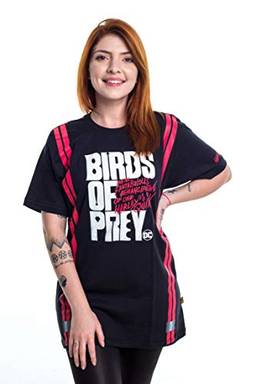 Camiseta Birds Of Prey Logo, Piticas, adulto unissex, Preto, P
