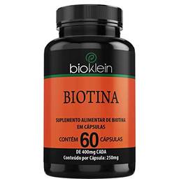 Biotina 400mg (60 caps), BioKlein