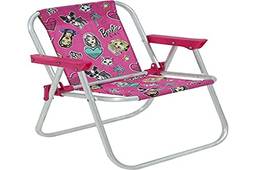 Bel Fix Cadeira Para Praia e Piscina, Belfix, Barbie, Até 30kg, 39x41.5x49,5 cm
