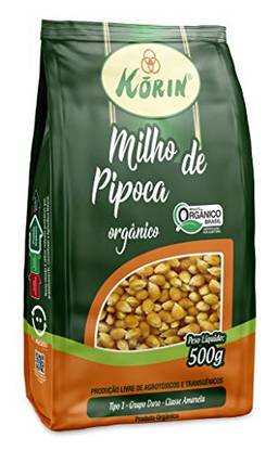 Milho de Pipoca Org. - pct 500g