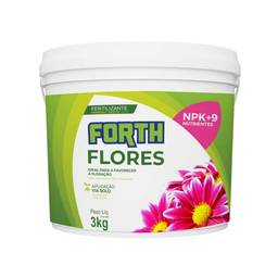 Fertilizante Adubo Forth Flores 3 Kg - Balde