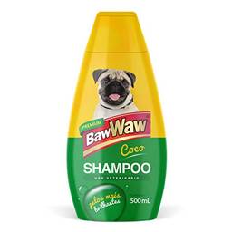 Baw Waw Shampoo Para Cães Coco 500Ml