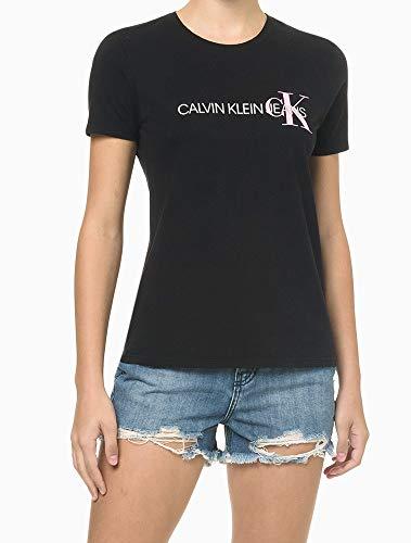 Blusa Logo, Calvin Klein, Feminino, Preto, G