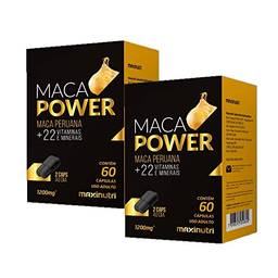 Maca Power 1200mg (Maca + Vitaminas e Minerais) 60 Cáps, Maxinutri