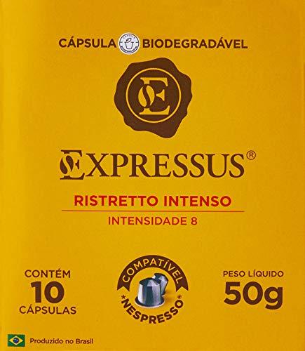 Expressus Cápsulas De Café Ristretto Biodegradável Intenso 8, 50g