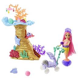 Barbie Playset Arrecife de Aquaria, HHG58, Multicolor