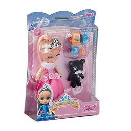 Boneca Mini Princesas Mágicas ZP00204, Zoop Toys, Multicor