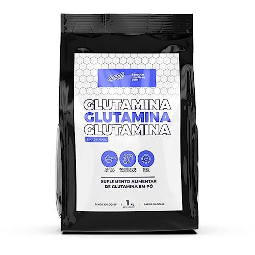 L-Glutamina 1Kg 4well Importada 100% Pura