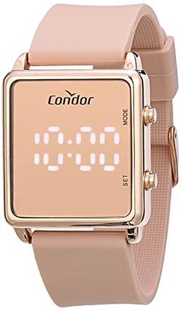 Relógio, Digital, Condor, COMD1202AH/5J, feminino, Rosa