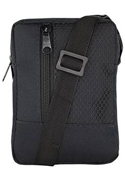 Shoulder Bag Lenna's Bolsa Transversal Básica de Nylon B066 Preta