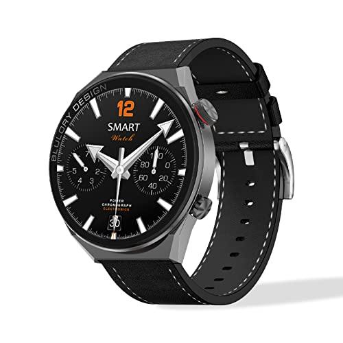 Blulory NE Smart Watch para Homens Mulheres,Fitness Tracker Watch Sport Smartwatch com Frequência Cardíaca e Monitor de Sono, IP68 à prova d'água Pedômetro Activity Tracker para Android iOS (preto)