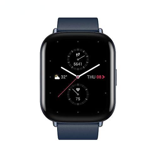 Amazfit Zepp E Square Smartwatch Global Version 5ATM Water Resistant Smart Notification Always on Display Fitness Heart Rate Tracking (Cinza de quartzo)