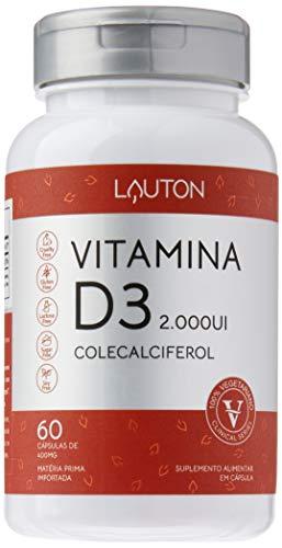 Vitamina D3 Colecalciferol 2000 Ui - 60 Caps Lauton