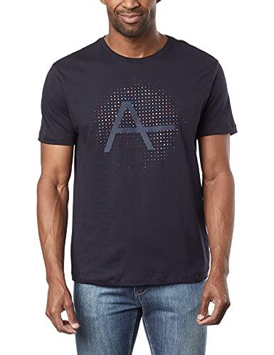 Camiseta Estampa A Pixels (Pa),Aramis,Masculino,Azul,P