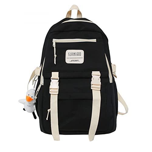 NUTOT mochila notebook,mochila masculino à prova d'água,mochila escolar juvenil reforçar,mochilas femininas (preto)