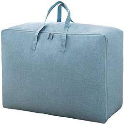 Rcsinway Bolsa de armazenamento com alça, bolsa de armazenamento dobrável, roupa de cama, colcha, cobertor, colcha e travesseiro (tamanho: 70 x 50 x 30 cm, cor: estilo 2)