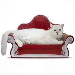 Cat Sofa Arranhador, Vermelho Catmypet para Gatos