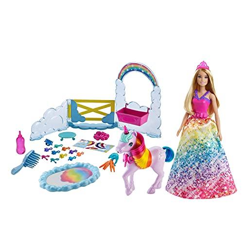 Barbie, Mattel, Dreamtopia, Unicórnio, Arco-íris, GTG01