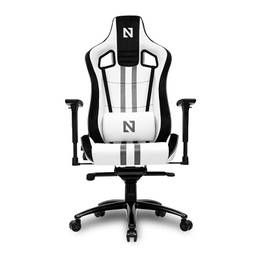 Cadeira Gamer Netenho Rozhok, Branca e Cinza, NT-RHK-WT01