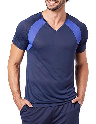 Camiseta Dry com Recorte, Malwee Liberta, Masculino, Azul, P