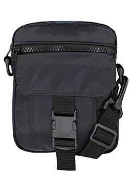 Shoulder Bag Lenna's Bolsa Transversal de Nylon LE07 Preta