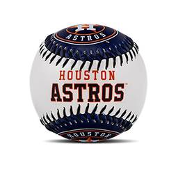 Bola de beisebol Franklin Sports MLB Houston Astros Team - Logotipo da equipe MLB - Bolas de beisebol macias - Brinquedo de beisebol para crianças - Ótima decoração para mesas e escritório