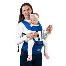 XWU Canguru de bebê ergonômico com assento removível no quadril leve e respirável, mochila de transporte nas costas, multifuncional para bebês, para caminhadas, compras, viagens