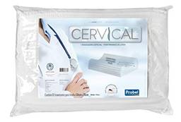 Travesseiro Ortopédico Cervical - P/ fronhas 50x70 - Probel, Branco