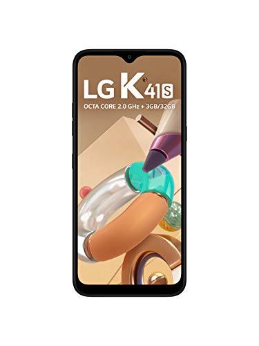 Smartphone LG K41S 32GB, RAM de 3GB, Tela de 6,5” V- Notch, Câmera Quádrupla e Processador Octa-Core 2.0, Preto