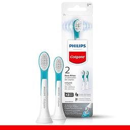 Refil para Escova de dente Elétrica Philips Colgate Infantil 2 unid