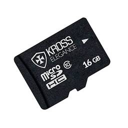 Cartão de Memória MicroSD 16GB Classe 10, Kross Elegance, KE-MCS16GBC10