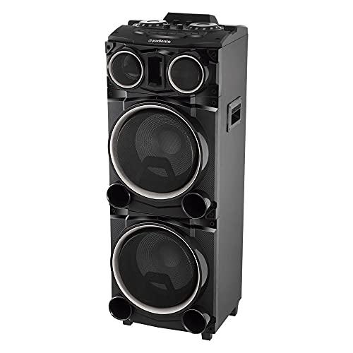 Torre de Som Power Bass | 1500W Bluetooth 2xW5,25" + 2xT4" GCA103