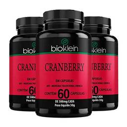 Kit 3 Cranberry - 60 Cápsulas - Bioklein