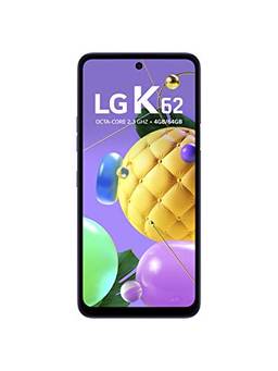 Smartphone LG K62 Azul, com Tela de 6,59", 4G, 64GB e Câmera Quádrupla de 48MP+5MP+2MP+2MP - LMK520BMW