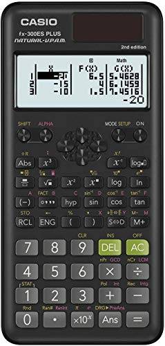 Casio fx-300ESPLUS2 2ª edição, calculadora científica padrão, preta