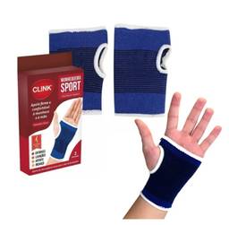 Munhequeira de Pulso Proteção Para Punho Dedo Livre - Azul