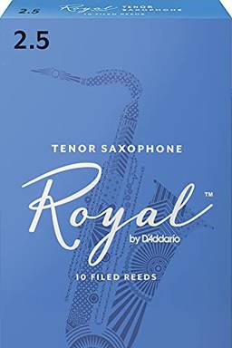 Palheta D'Addario Woodwinds Rico Royal Sax Tenor2.5 (Unidade)